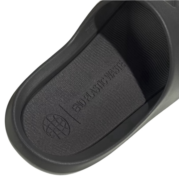 ADIDAS • Black Adicane Slides Shoes - Picture 5 of 12